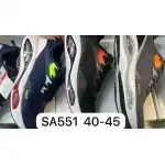 Férfi sportcipő, 40-45, fekete, Saper, SA551