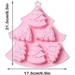 Christmas tree silicone mold, t10119, wholesale
