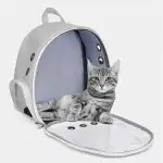 Ventilated cat carrier backpack, M000074, wholesale