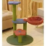 Cica mászóka,pihenőbútor mellékelt függőággyal, k020376, nagyker