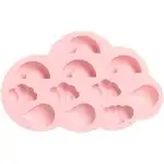 Silicone cookie mold - with cloud, rainbow and water drop shapes, t070100, wholesale