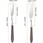 Set de 5 spatule din oțel inoxidabil, t09014, en-gros
