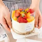8cm transparent cake acetate foil (1kg), t090108, wholesale