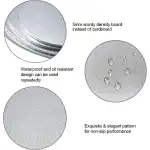 32cm round cake stand (silver), t100088, wholesale