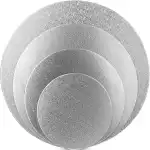 32cm round cake stand (silver), t100088, wholesale