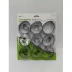 9pcs stainless steel Easter egg cutter, T09575, wholesale