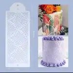 Fern Pattern Cake Decorating Stencil, T090067, Wholesale
