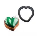 6 bucăți de forme de biscuiți din plastic cu formă de inimă și orificii de ventilație, T09520, en-gros