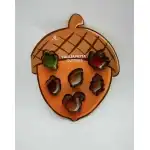 Formă de biscuiți din plastic, model toamnă, Acorn, T09542, en-gros