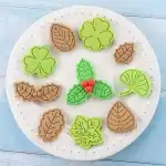 8pcs plastic puff pastry cutter, cutter, T09572, wholesale