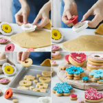 6-piece plastic cookie cutter set, T09546, wholesale