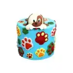 3 buc forme de biscuiți din plastic cu model de labă, T09508, en-gros