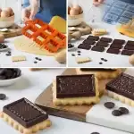 6-piece plastic cookie cutter, T09544, wholesale