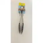 Stainless steel salad tongs -33cm, T13196, wholesale