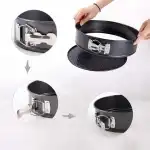 Metal cake mold with clasp -round(18cm), W06808, wholesale