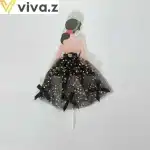 Princess cake topper, T090318, wholesale