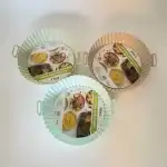 Кръгла силиконова тава за печене с фритюрник - 17*5 см, T13123, на едро