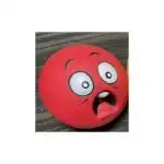 Csipogó emoji labda kutyáknak, K020904, nagyker