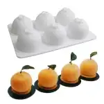 Silicone mandarin mold, T14161, wholesale