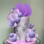 Комплект за вкарване на смесени топки, лилав, T090380, на едро