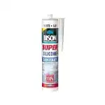 Silicon Sanitar Super BISON, 280ml, alb, engros
