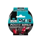 BISON Power Repair textured adhesive tape, black, 50mmx25m, wholesale