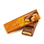 Roshen milk chocolate and caramel cream bar 30g, wholesale