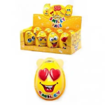 Шоколадови яйца "Joy" Smiley Face WOOOW 35 г | Сладък вкус и гарантирани усмивки, търговия на едро