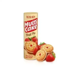 Multicake biscuits with strawberry filling Roshen 180 g, wholesale