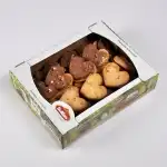 Kurabye Geanu Cookies With Peanuts And Chocolate Cream 500g, wholesale