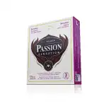 Презервативи PASSION Sensation Engross, изработени от естествен латекс, смазани и издръжливи, диаметър 52 мм, на едро
