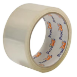 Скоч тиксо PROCOLOR, прозрачно, 46 мм x 50 м, на едро