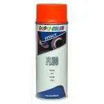 DUPLI-COLOR Fluo fluoreszkáló sprayfesték, piros, 400ml, nagykereskedelmi