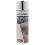 Vopsea spray decorativă efect crom argintiu DUPLI-COLOR Chrome Silver, 200ml, engros