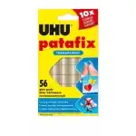 UHU Patafix transparent tablet glue, reusable, 56 tablets, wholesale