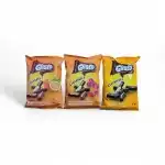 Gusto puffs 50 г какаова глазура, малинов ром, портокал, на едро