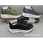 Pantofi sport barbat, 40-45, Negru, angro, 1592
