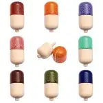 Pill toy, wooden, wholesale