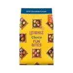 Leibniz Fun Bites Chocolate Cream Biscuits, 100g, with dark chocolate, 19% chocolate cream, 18% dragees, wholesale