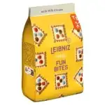 LEIBNIZ biscuits with milk filling and colored dragees, 100 g, wholesale