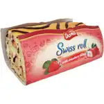 Swiss Roll Doma Strawberry 115GR Glazed (1X12), wholesale