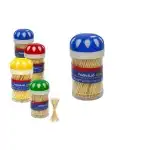 Scobitoare cilindrice cu capac colorat 200 bucăți eng-582, en-gros