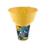 Кошница за пуканки + чаша със сламка Batman за една ръка TP564-50, на едро