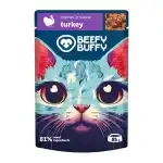 Hrana umeda pisici Beffy Buffy 85g Crucan, engros