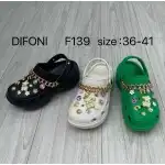 Női klumpa, 36-41, Fekete, Difoni, F139