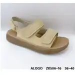 Дамски сандали, 36-40, Бежови, Алого, ZK50616