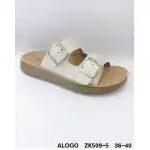 Slapi femeie, 36-40, Alb, Alogo, angro, ZK5095