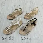 Дамски сандали, 36-41, Златни, Difoni, ZX85
