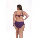 Two-piece Plus Size Women's Swimsuit with Floral Pattern – Elegance and Confidence, wholesale