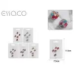 Set 5 bucati accesorii de par tip spirala cu flori si strasuri, en gros